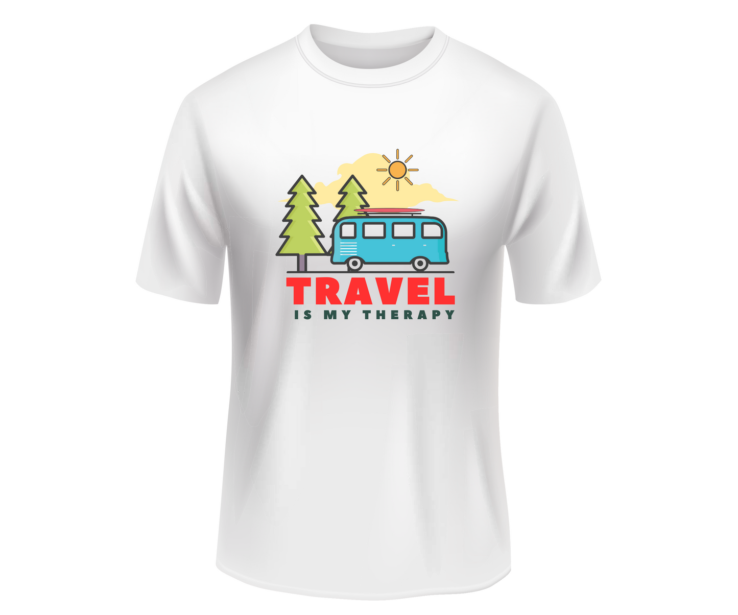 Travel Is Therapy T-Shirt