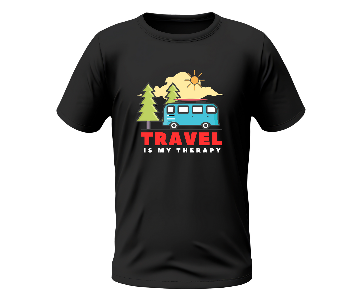 Travel Is Therapy T-Shirt