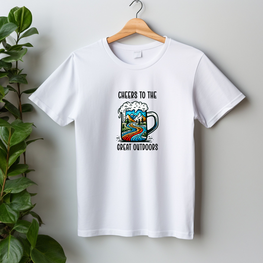 Cheers To Outdoors T-Shirt